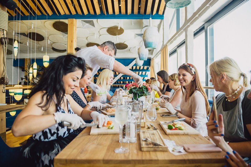 Как прошел Mama Cooking Day в ресторане "Причал"?