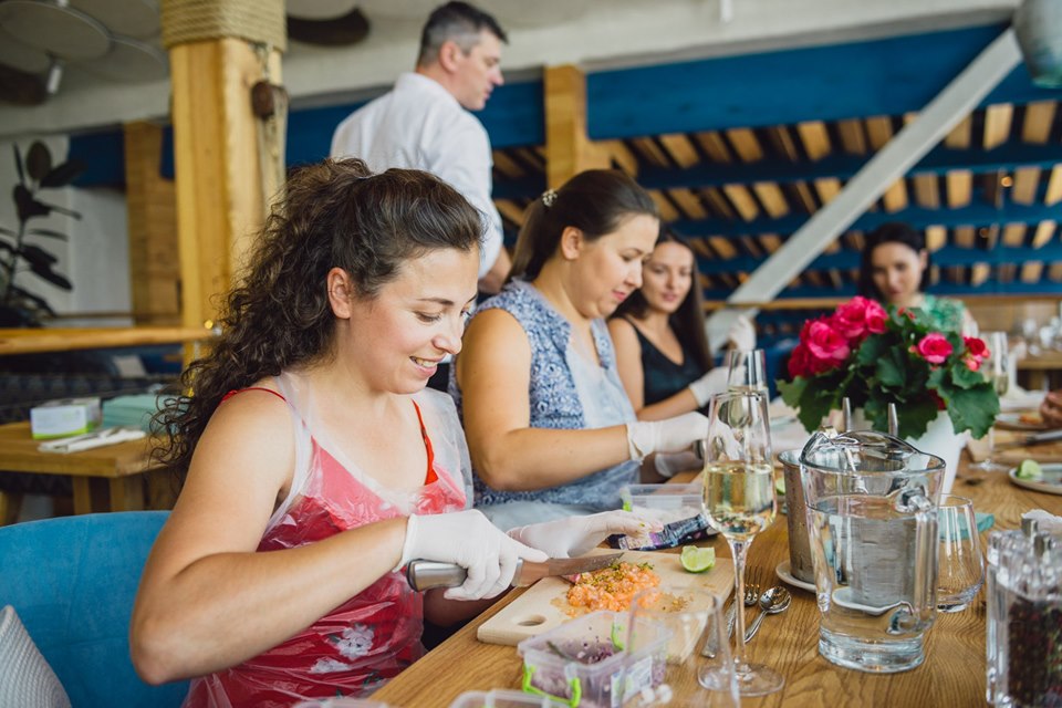 Как прошел Mama Cooking Day в ресторане "Причал"?
