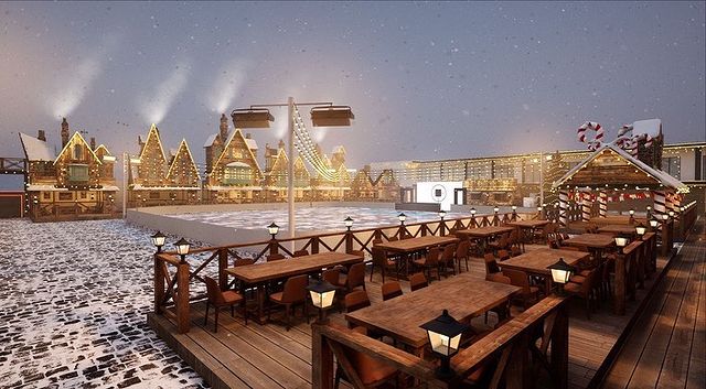 ТОП-9 новогодних локаций Киева 2020-2021 на открытом воздухе