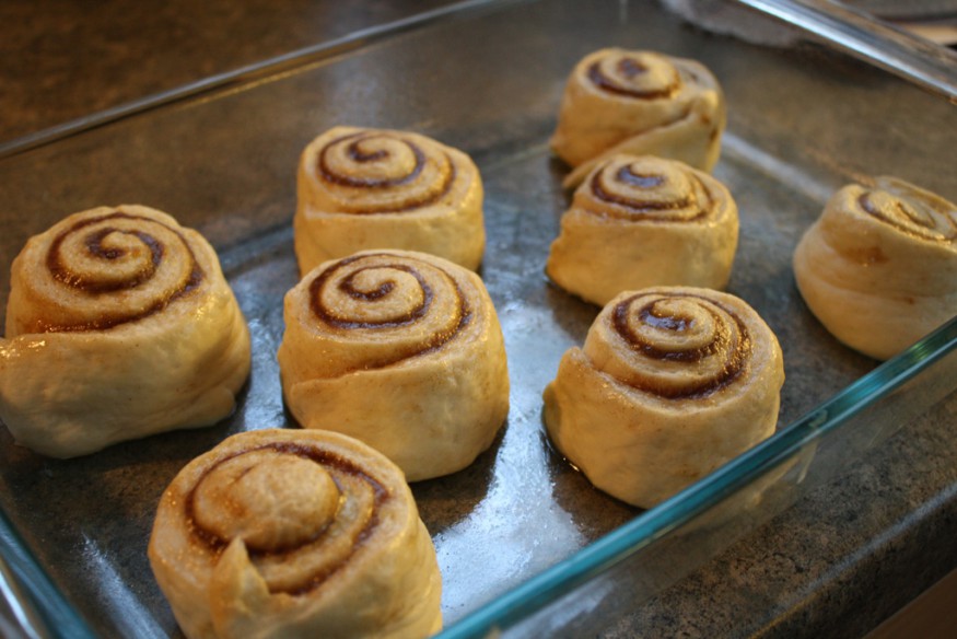 Домашние рецепты от мамы: синнабоны (Cinnabon Rolls) (без яиц!)