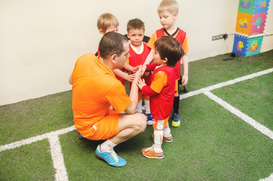 Спорт с раннего детства: футбол